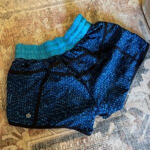Lululemon Athletic Shorts Blue